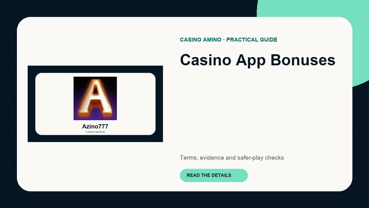 Casino App Bonuses editorial cover featuring Azino777 casino brand artwork