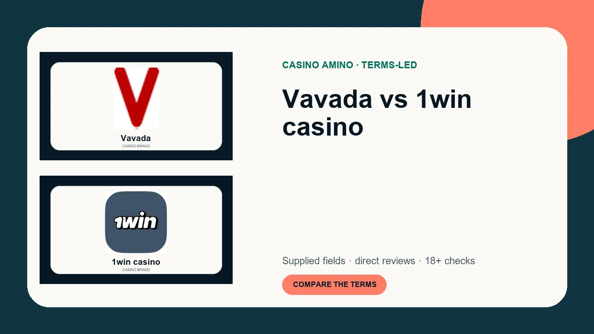 Vavada vs 1win casino comparison cover featuring real casino brand artwork