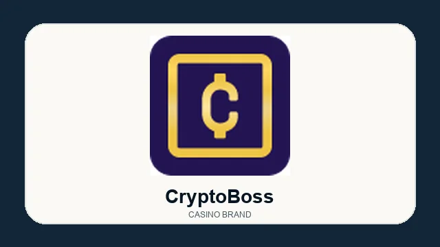 CryptoBoss casino brand logo