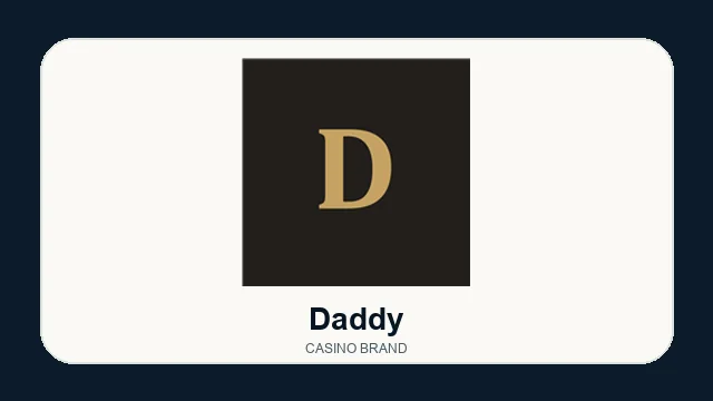 Daddy casino brand logo