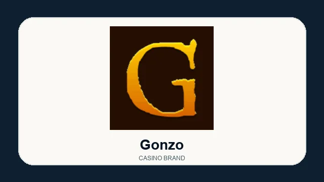 Gonzo casino brand logo