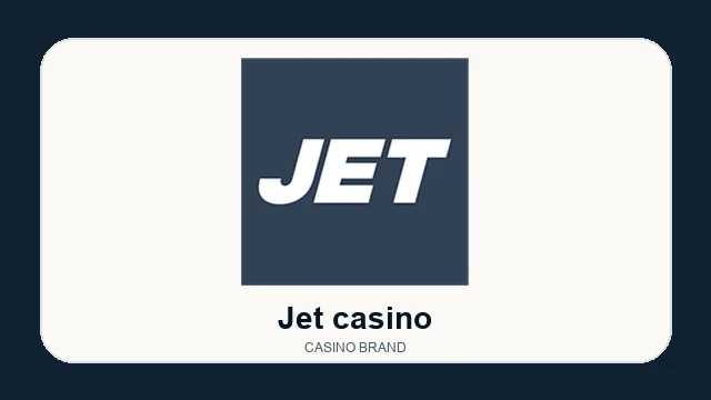 Jet casino casino brand logo