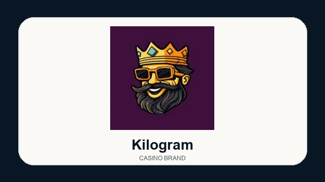 Kilogram casino brand logo