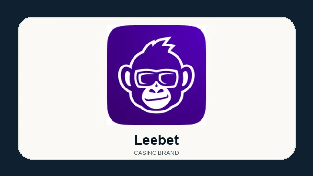 Leebet casino brand logo