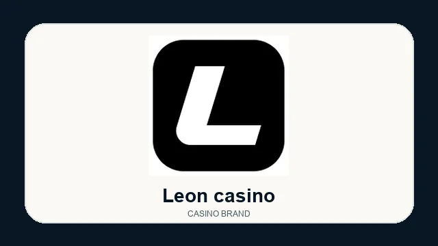 Leon casino casino brand logo