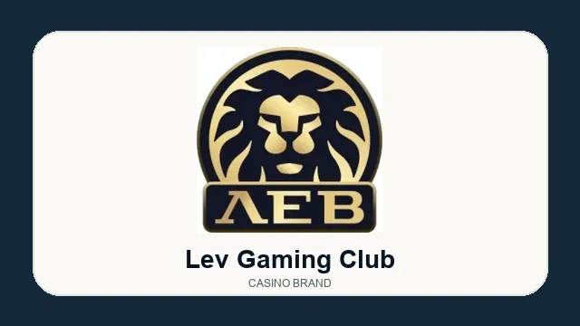 Lev Gaming Club casino brand logo