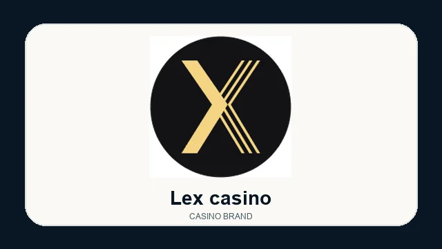 Lex casino casino brand logo