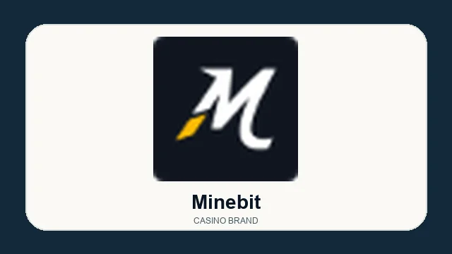 Minebit casino brand logo