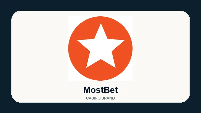 MostBet casino brand logo