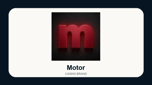 Motor casino brand logo