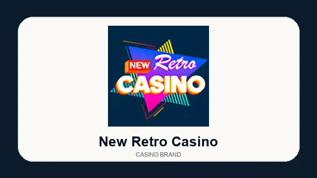 New Retro Casino casino brand logo