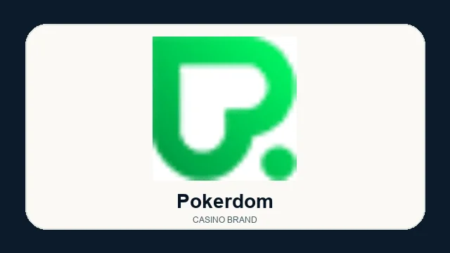 Pokerdom casino brand logo