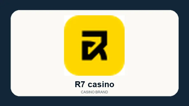 R7 casino casino brand logo