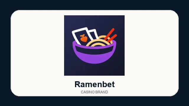 Ramenbet casino brand logo