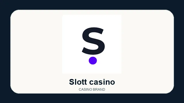 Slott casino casino brand logo