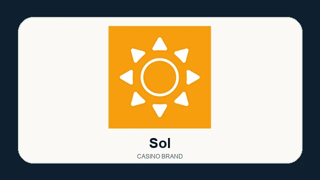 Sol casino brand logo