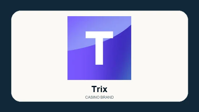Trix casino brand logo