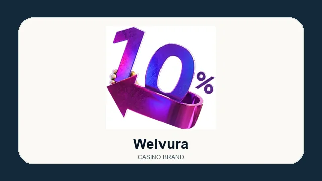 Welvura casino brand logo
